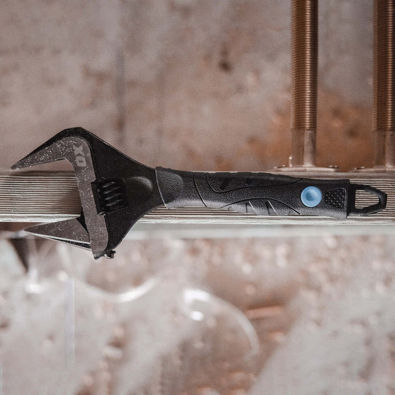 OX Trade Ultra Wide Jaw Adjustable Wrench