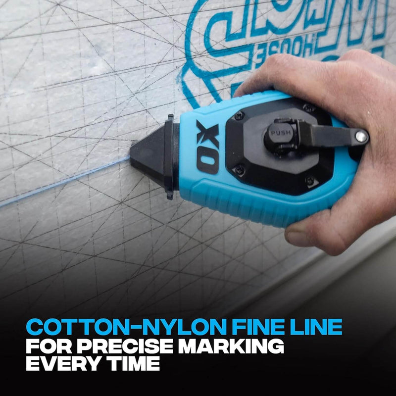 OX 30M 3:1 ABS Fine Line Chalk Reel Value Pack OX-T630601