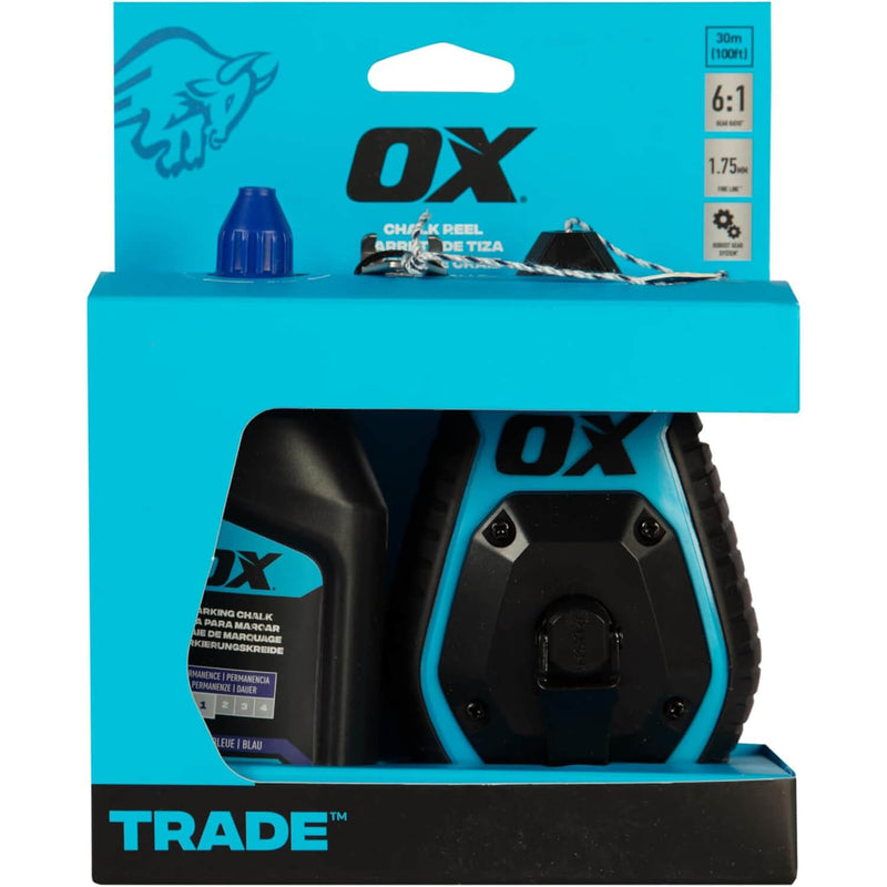 OX 30M 6:1 ABS Grip Chack Reel Value Pack OX-T630602