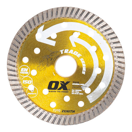 OX Universal/Hard Premium Turbo Segmented Blade