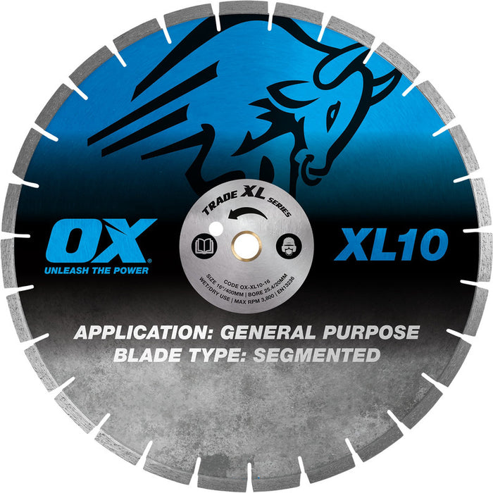 OX Trade XL-10 Segmented Diamond Blade - General Purpose