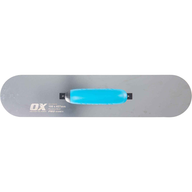 OX Professional S/S Pool Trowel, Flexible