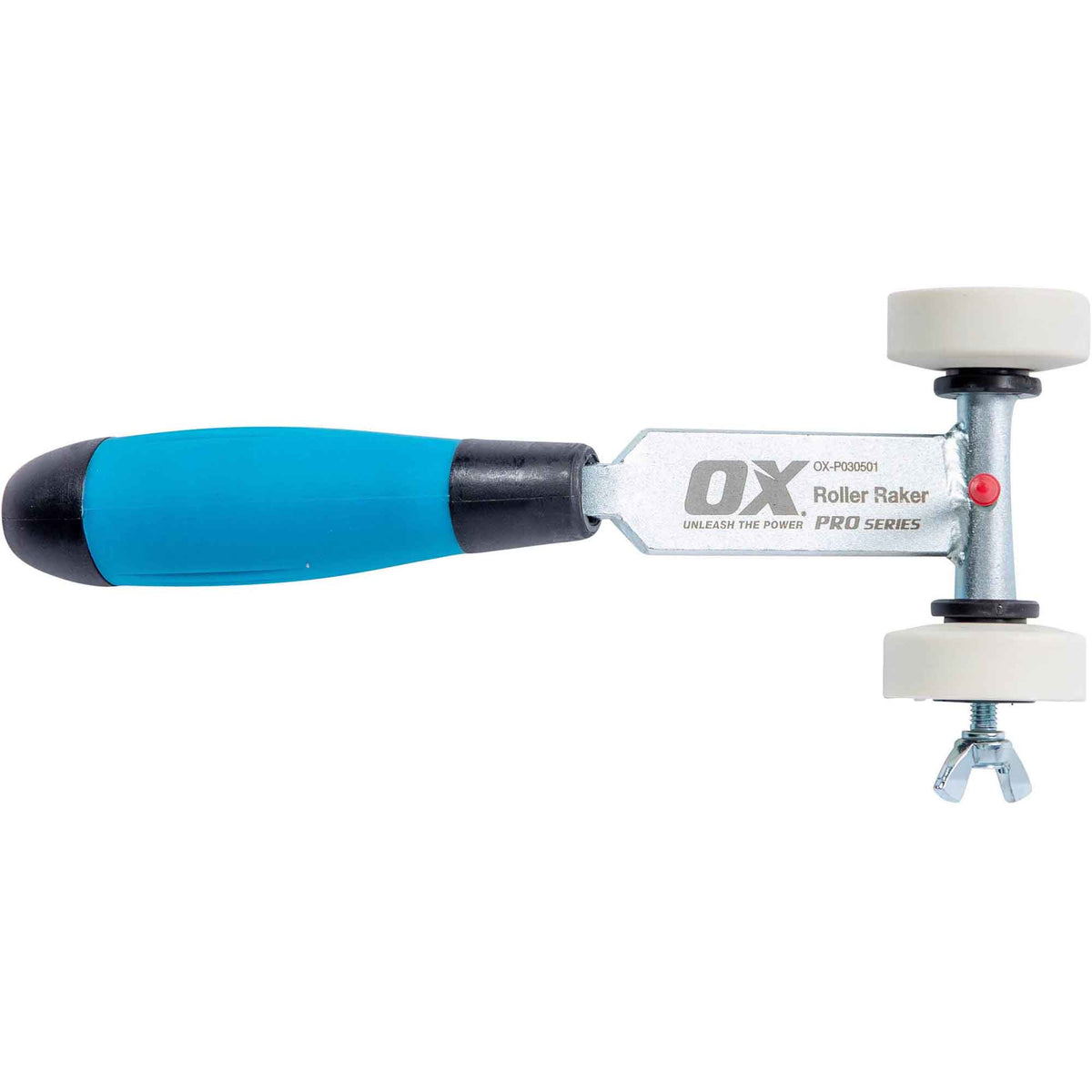 OX Professional Poly Wheel Roller Raker - Standard - Beton Tools ...