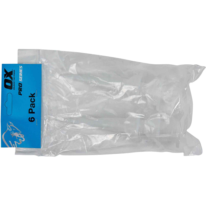 OX Spare Sealant Gun Tips - 6 pack