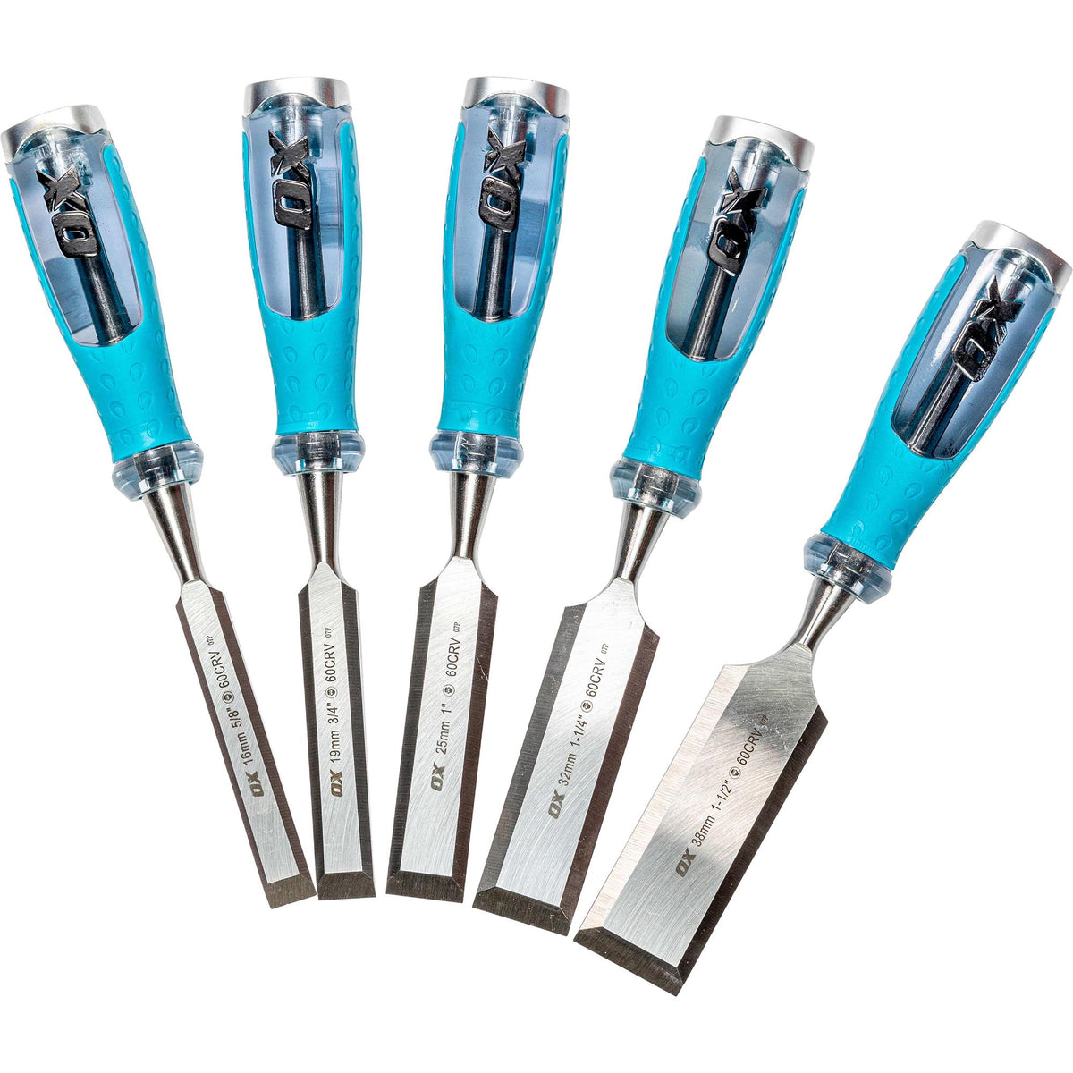 OX-Pro 5 Piece Chisel Set 16mm to 38mm OX-P370905 - Beton Tools ...