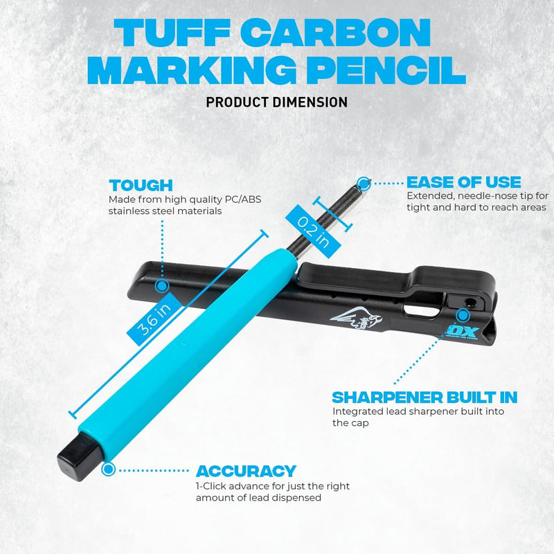 Ox Tool Tuff Carbon Pencil OX-P503201