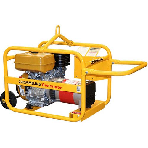 Crommelins 6.2kVA Petrol Genset with Hirepack CG64RPH