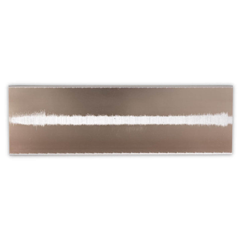 Marshalltown 356 X 127 mm Permashape Golden Stainless Steel Finishing Trowel - Durasoft Handle - PB145GSD - 13413