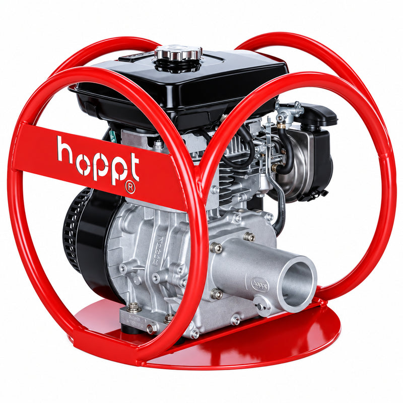 Hoppt Honda GX160 Drive Unit Petrol Round c/w Dish - PDU-2 - Betontools Australia