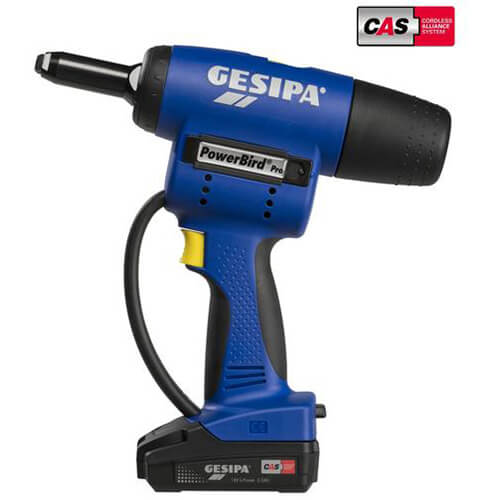 GesIpa Powerbird Cas Rivet Tool Pro Gold Edition POWERPACKPROGOLD