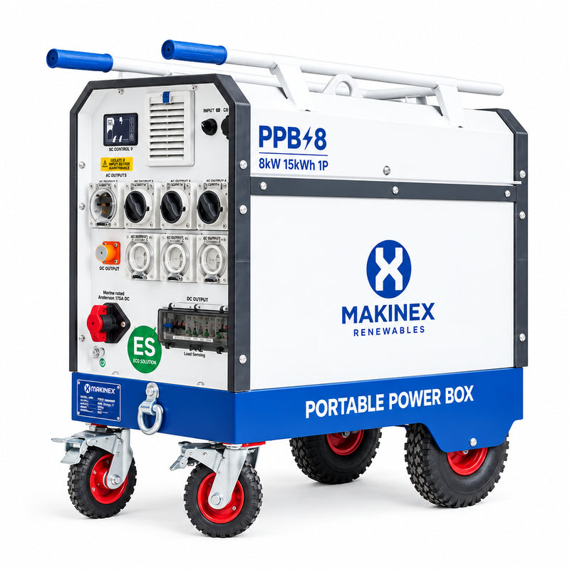 Makinex 14.4 kWh Portable Power Box (PBB) - 8kVA
