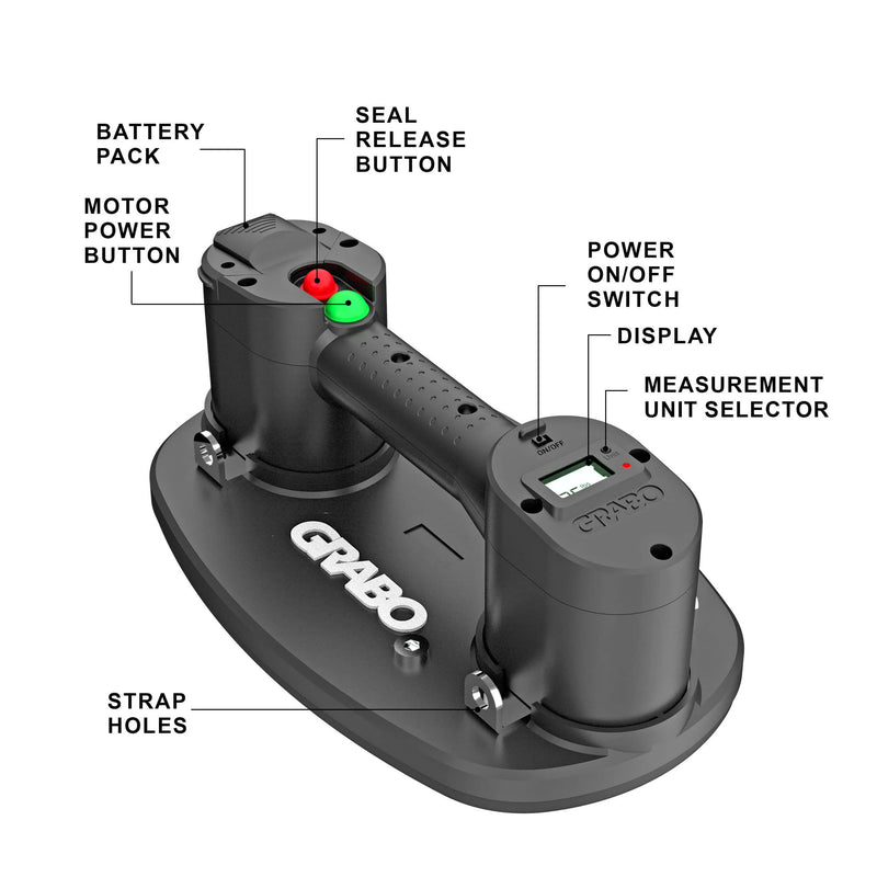Grabo Digital PRO-Lifter 20 Kit - Betontools Australia