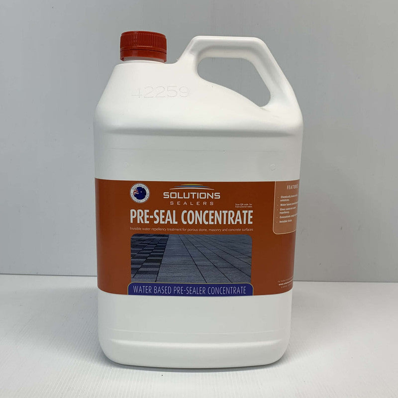 Solutions Sealers Water-Based Masonry and Concrete Surfaces Pre-Seal Concentrate 5L