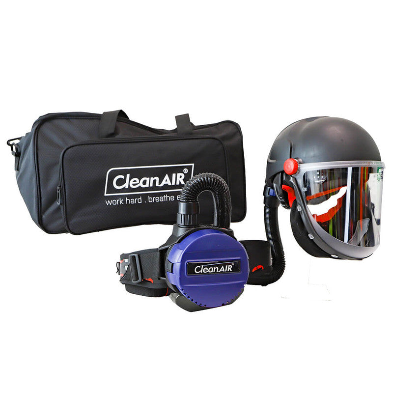 Maxisafe Ready 2 Work Kit CA-40G Hard Hat w/ Cylindrical Visor & Basic PAPR with P3 filters - R814100x