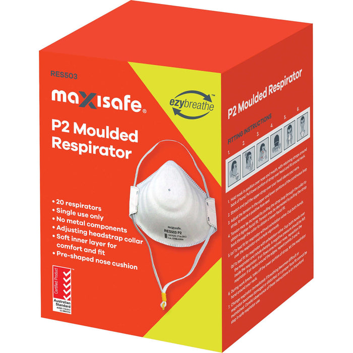 Maxisafe P2 Pack of 3 Respirator RES503C-3