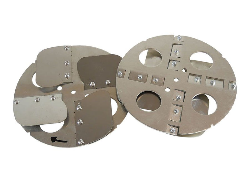 Rokamat Flattening Plates with Trowel Blades 200mm