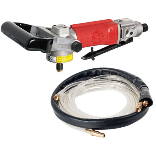 Shinano Pneumatic Tools 80 mm Pad/Disc Wet Sander SI-2322WR-LE