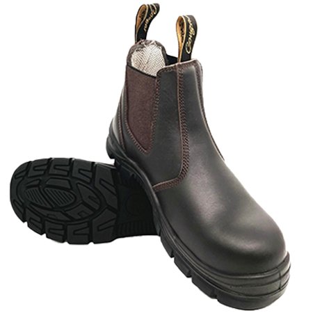 Maxisafe Cougar Claret Elastic Sided Boot Non-Safety - STRAHAN