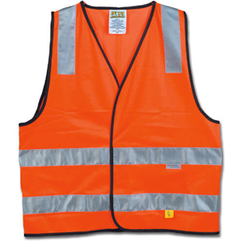 Maxisafe Hi-vis Orange Vest - Class D/N