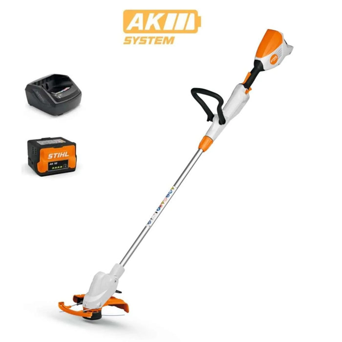 STIHL FA11 011 5719 AK System FSA50 Battery Grass Cordless Trimmer, AutoCut with Battery and Charger
