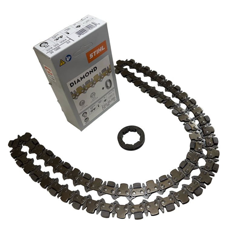 STIHL 3214 000 0064 36 GBE Diamond Abrasive Concrete Saw Chain