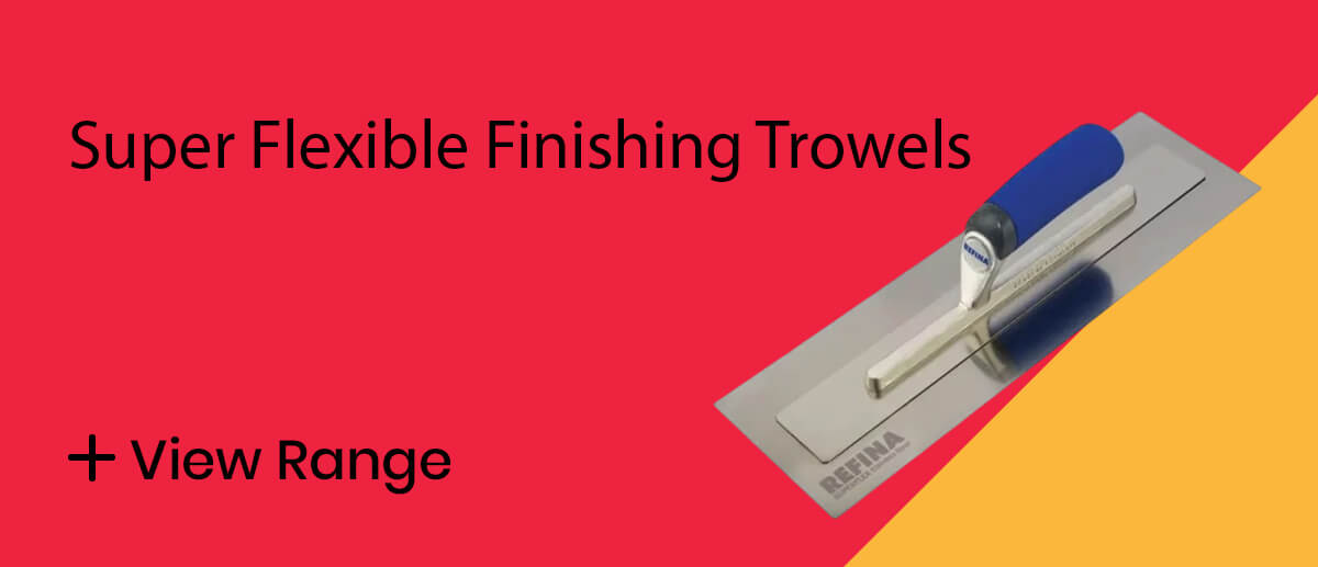Super Flexible Finishing Trowels