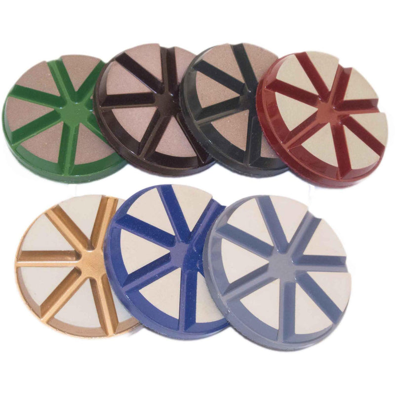 Ceramic Floor Pads 80mm 100# Grit THOR-2714 - Betontools Australia