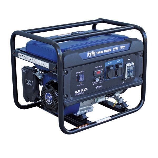 ITM 2.8kva Petrol Generator, 2300 Watt Peak Recoil Start