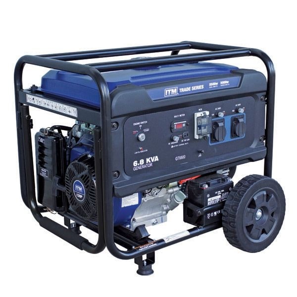 ITM 6.8kva Petrol Generator, 5500 Watt Peak Electric Start