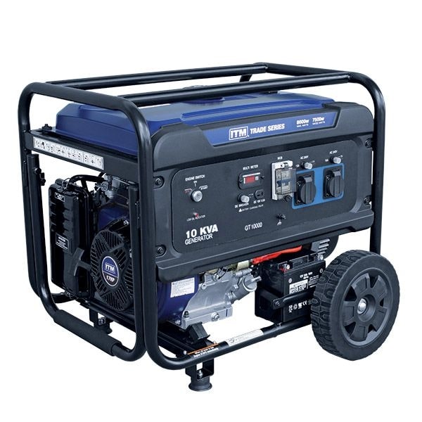 ITM 10kva Petrol Generator, 8000 Watt Peak Electric Start
