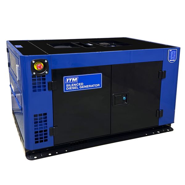 ITM Diesel Generator Silent Cabinet 12000w Peak Electric Start - TM524-12000S