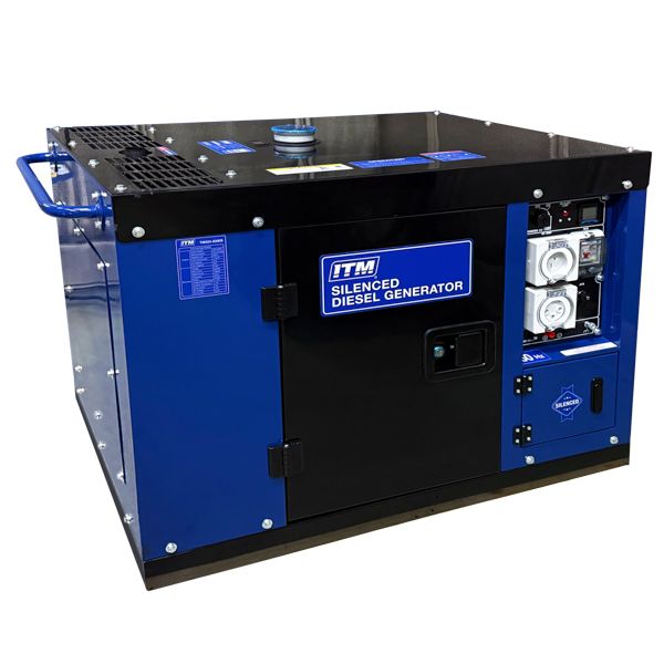 ITM Diesel Generator Silent Cabinet 8300w Peak Electric Start - TM524-8300S