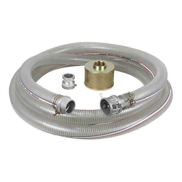 ITM Water Transfer Suction Hose 50mm X 7mtr with Cam Lock Fitting & Filter