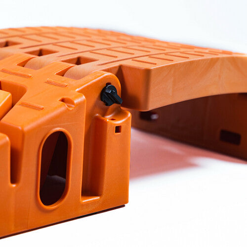 TOUGHTRACKS Mini Portable Ramp - Bridge System for Sliding Doors for Wheelbarrows