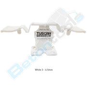 Tuscan Seam Clip White x150 TSCW0150 - Betontools Australia