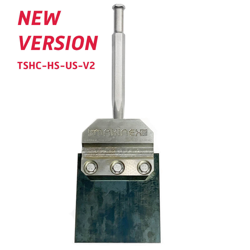 Makinex Tile Smasher Head TSHC-HS-US-V2 - Betontools Australia