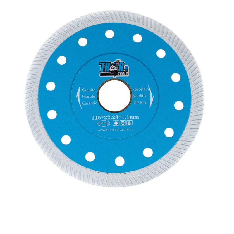 Thor Tools Dekton Turbo Blade Chip Free Fast Cutting 105mm-350mm