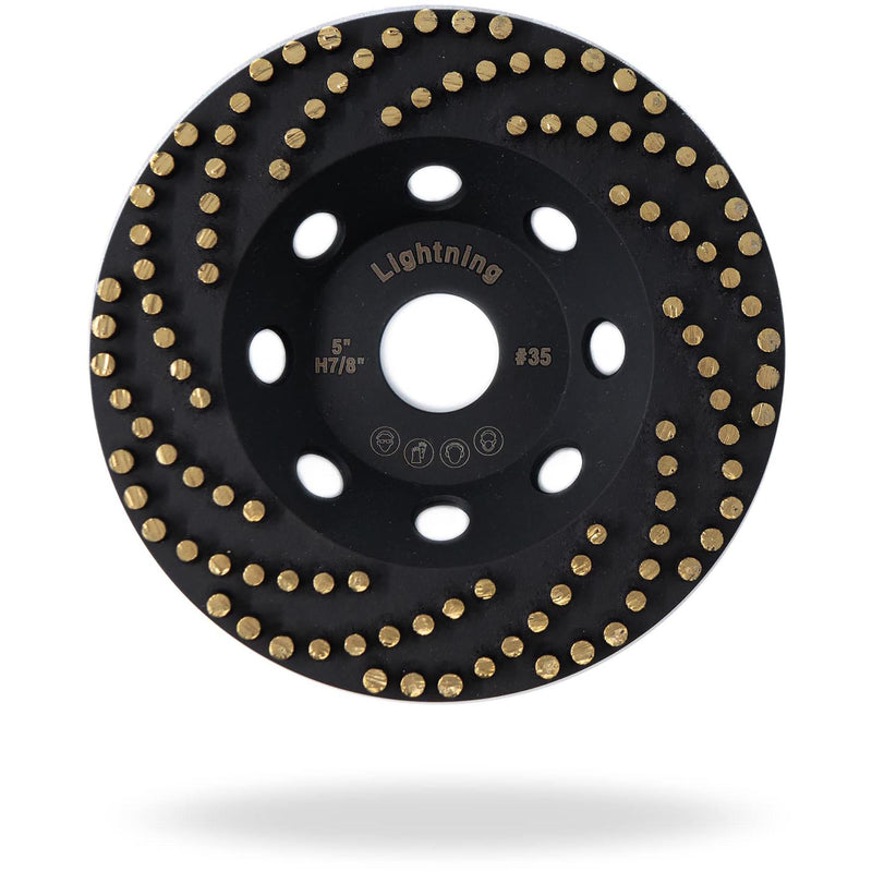 Thor Tools Lightning 5" Diamond Cup Grinding Removing Disc Wheel with CDB Newest Technology - Betontools Australia