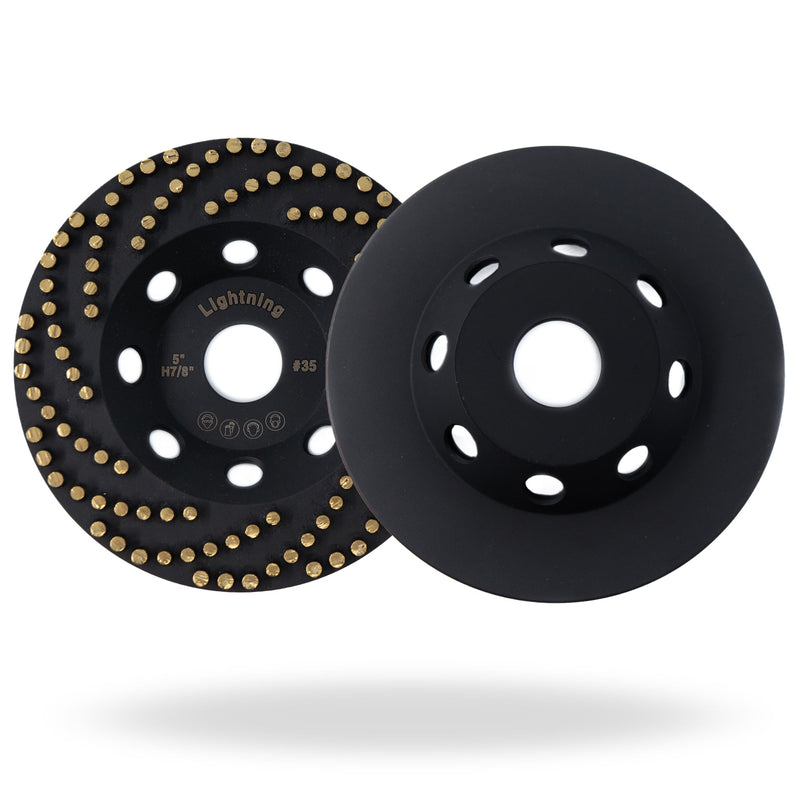 Thor Tools Lightning 5" Diamond Cup Grinding Removing Disc Wheel with CDB Newest Technology - Betontools Australia