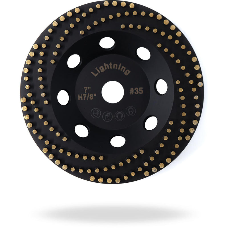 Thor Tools Lightning 7" Diamond Cup Grinding Removing Disc Wheel with CDB Newest Technology - Betontools Australia