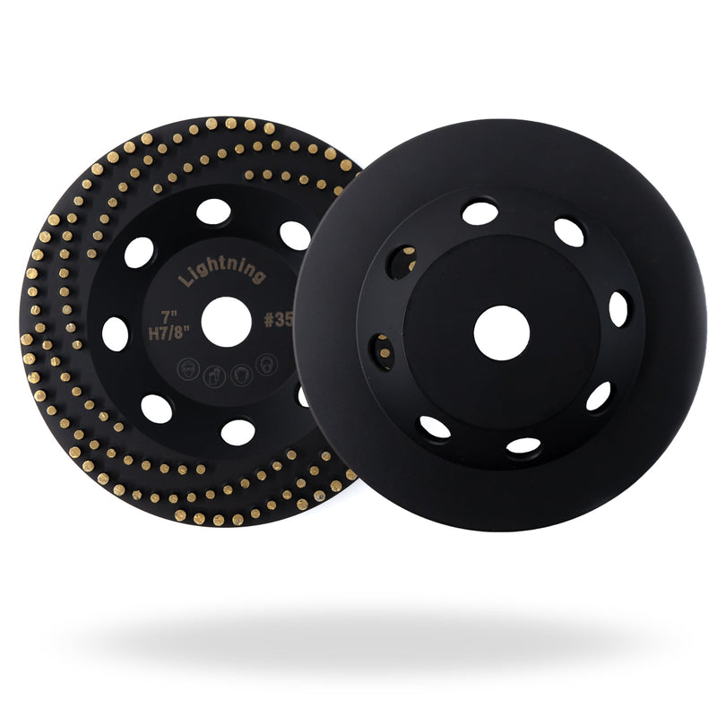 Thor Tools Lightning 7" Diamond Cup Grinding Removing Disc Wheel with CDB Newest Technology - Betontools Australia