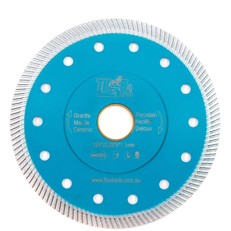 Thor Tools Dekton Turbo Blade Chip Free Fast Cutting 105mm-350mm
