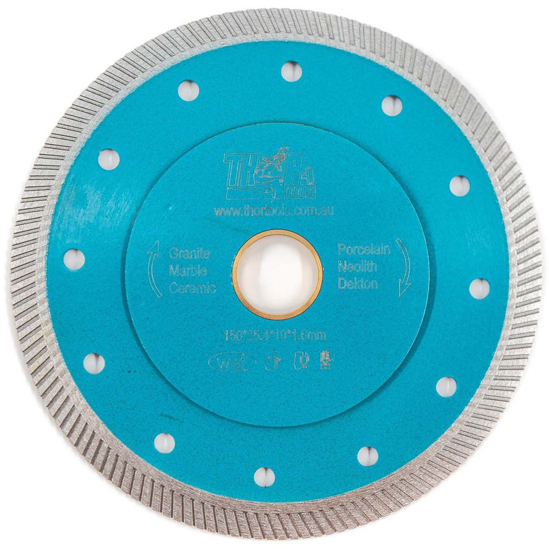 Thor Tools Dekton Turbo Blade Chip Free Fast Cutting 105mm-350mm