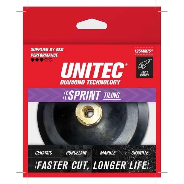 Unitec Diamond Sprint 5" Diamond Polishing Pad Adapter