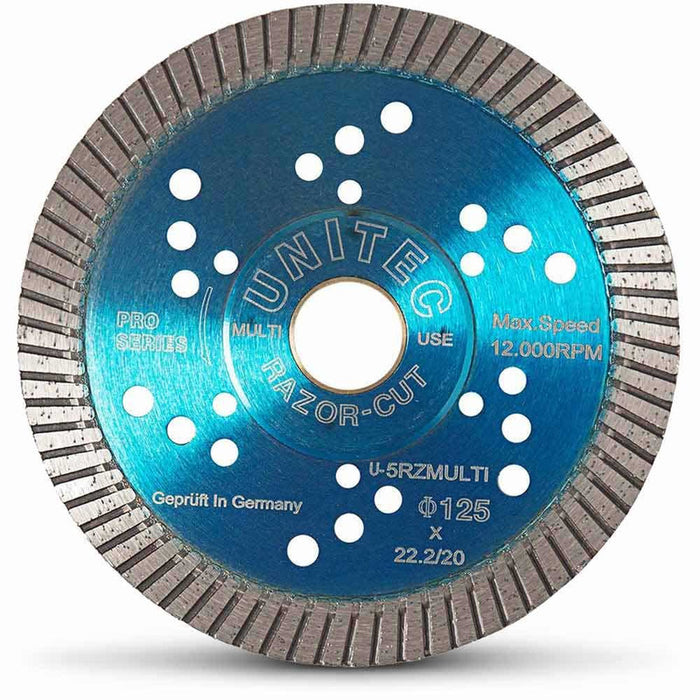 Unitec Diamond Razorcut Multi Turbo Diamond Blade