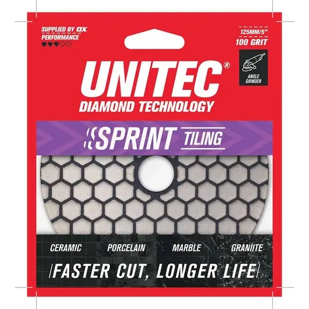 Unitec Diamond Sprint 5" Diamond Polishing Pad