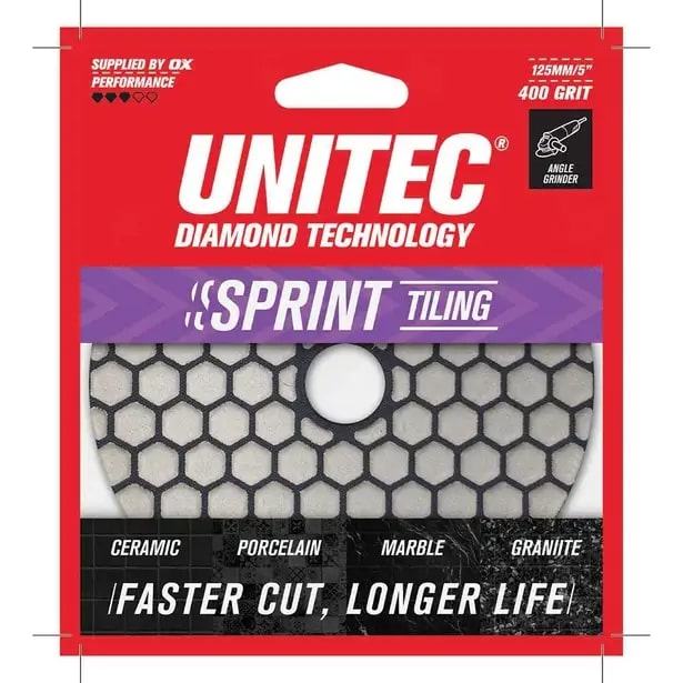 Unitec Diamond Sprint 5" Diamond Polishing Pad