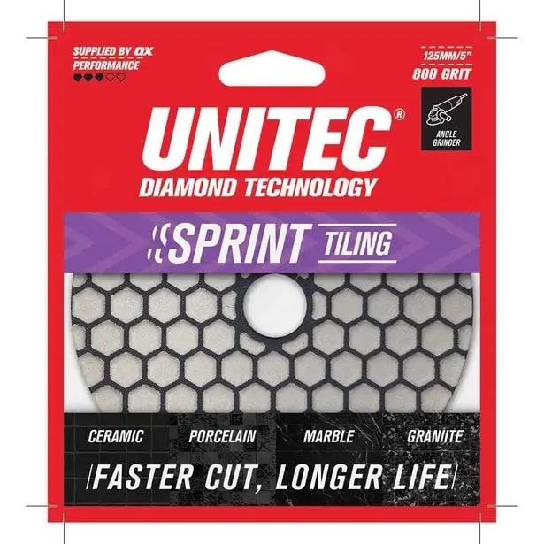 Unitec Diamond Sprint 5" Diamond Polishing Pad