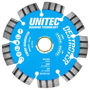 Unitec 125mm Concrete Destroyer 5LTS12C - Betontools Australia