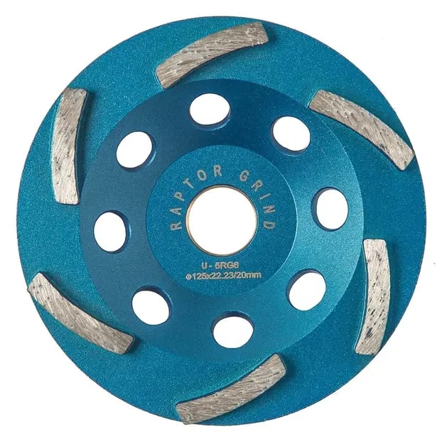 Unitec Diamond 125mm Raptor Grind Diamond Cup